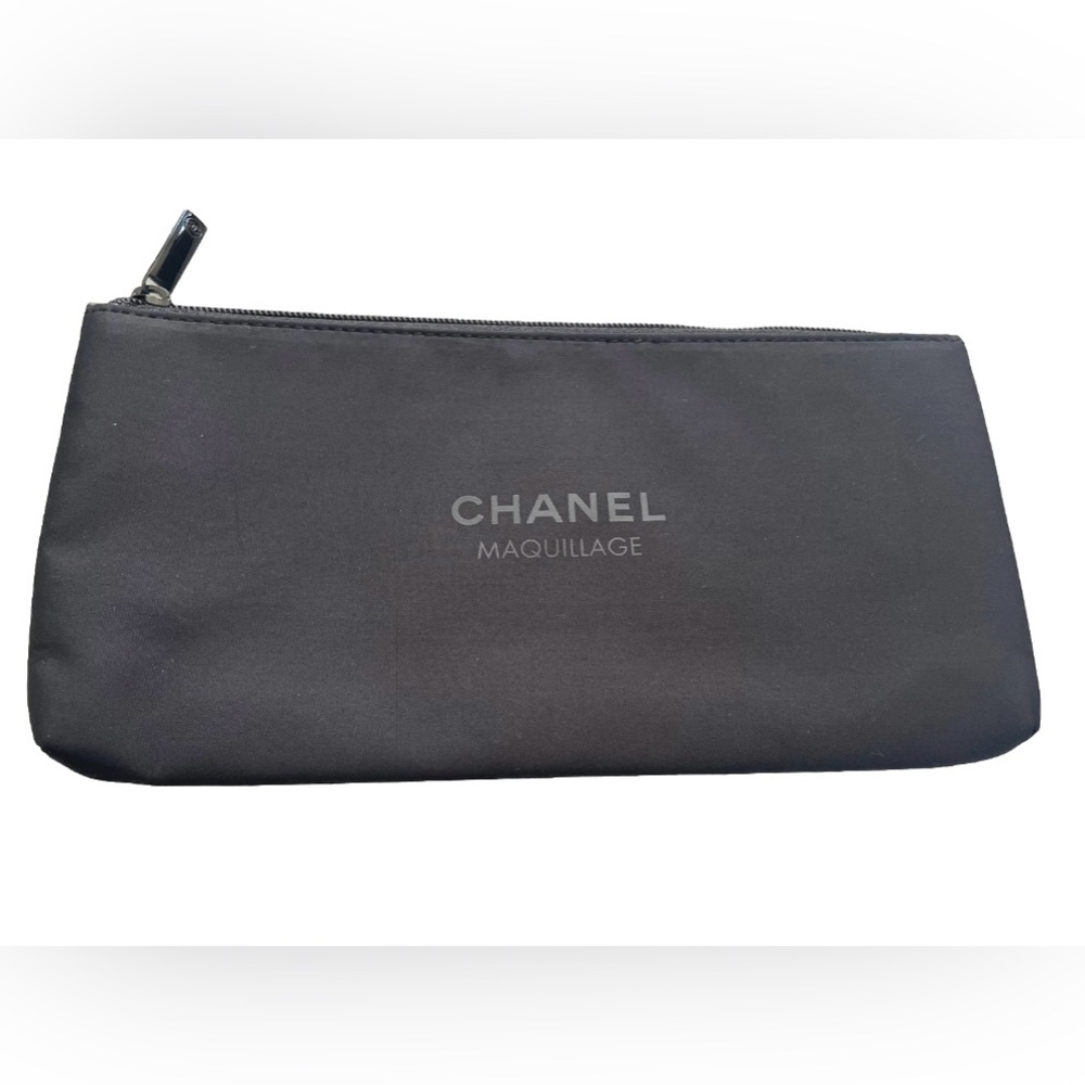❌SOLD❌Rare CHANEL Maquillage Makeup Beauty Cosmetic Pouch/Case/Bag - Black
